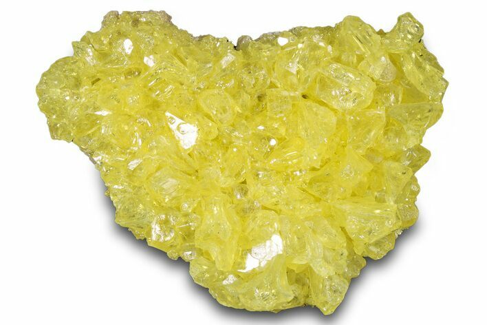 Bright-Yellow Sulfur Crystals - Bolivia #305278